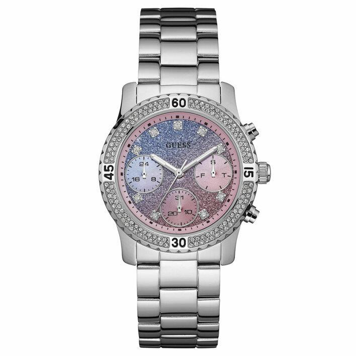Guess W0774L1 Confetti Multicolor Sparkling Dial Women's Watch - Watch Home™