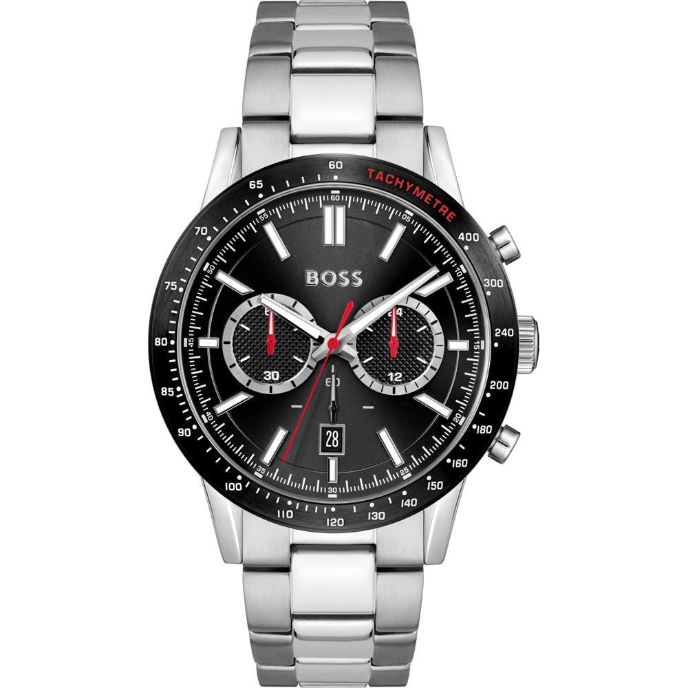 Hugo Boss 1513922 Allure Chronograph Black Dial Men's Watch - Watch Home™