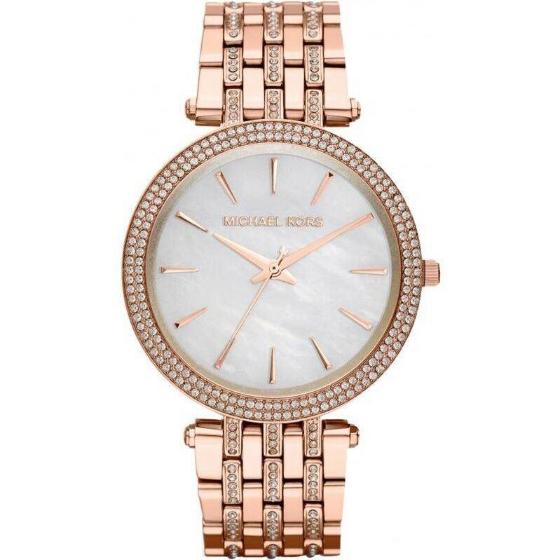Michael Kors MK3220 Darci Mother of Pearl Dial Crystal Women's Watch - Image 2