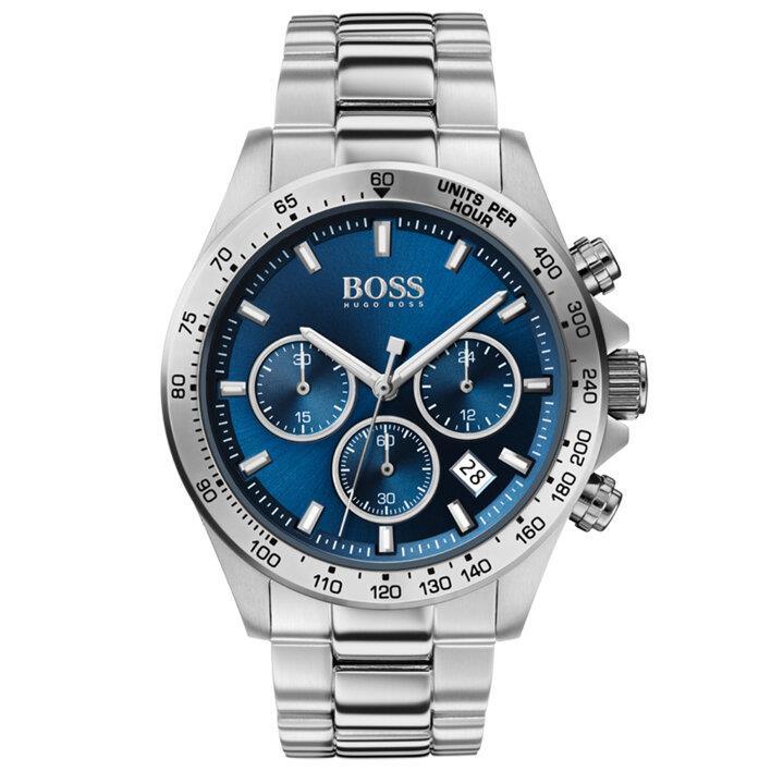 Hugo Boss 1513755 Blue Dial Stainless Steel Men's Watch - Watch Home™