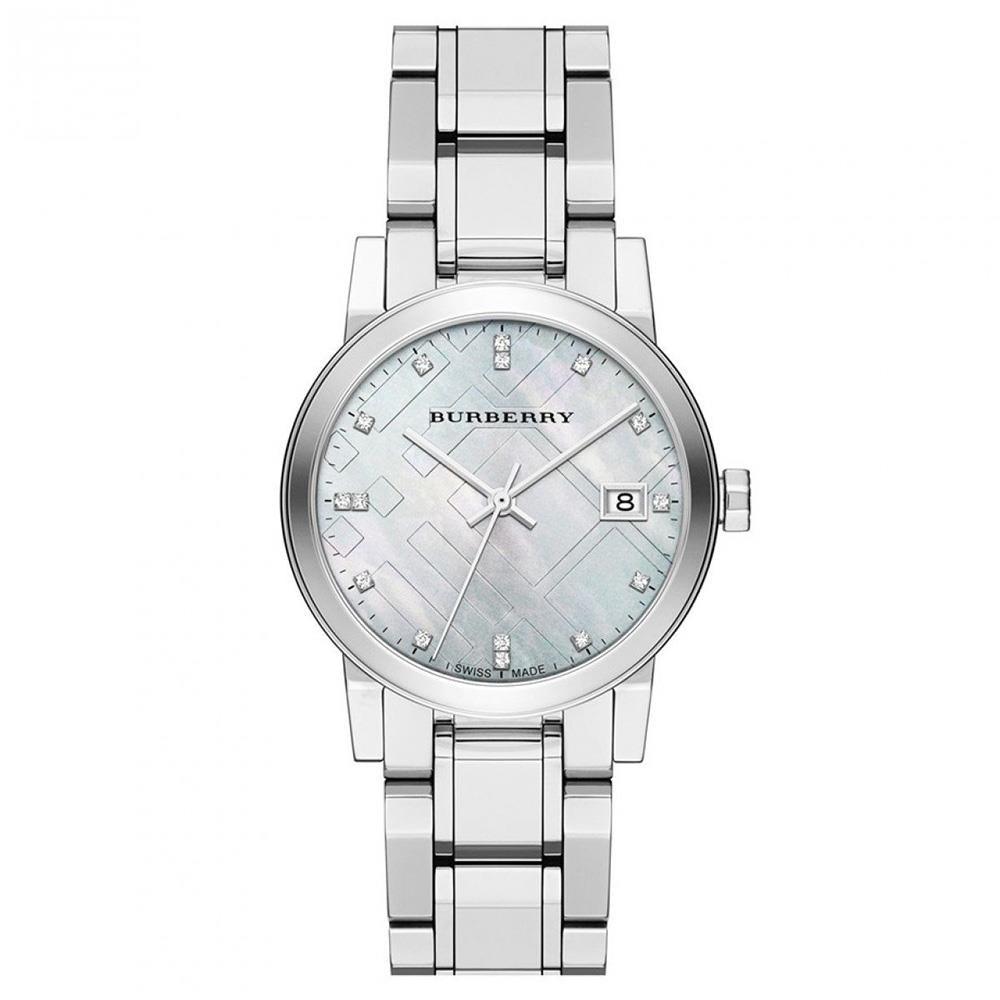 Burberry BU9125 The City Silver Dial Silver Women's Watch - Watch Home™