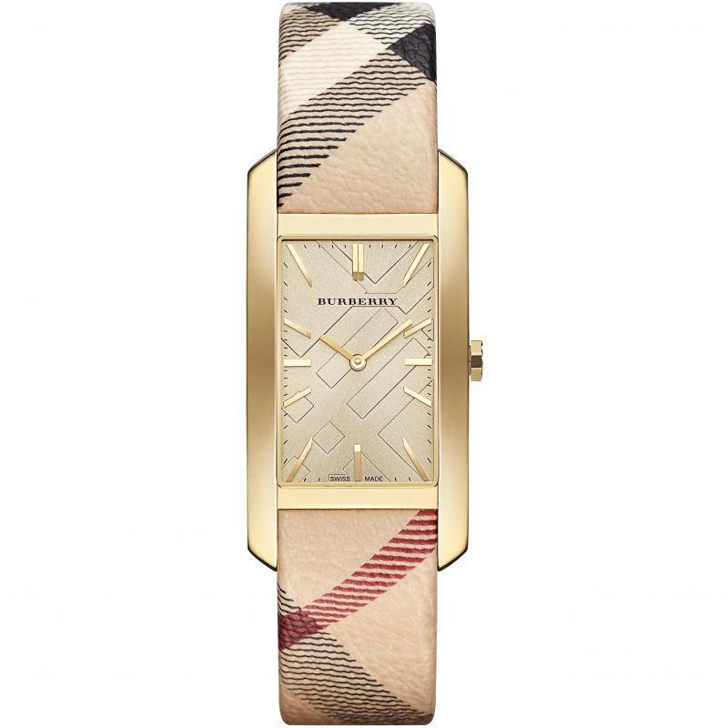 Burberry BU9407 25mm Stainless Steel Case Leather Women's Watch - Watch Home™