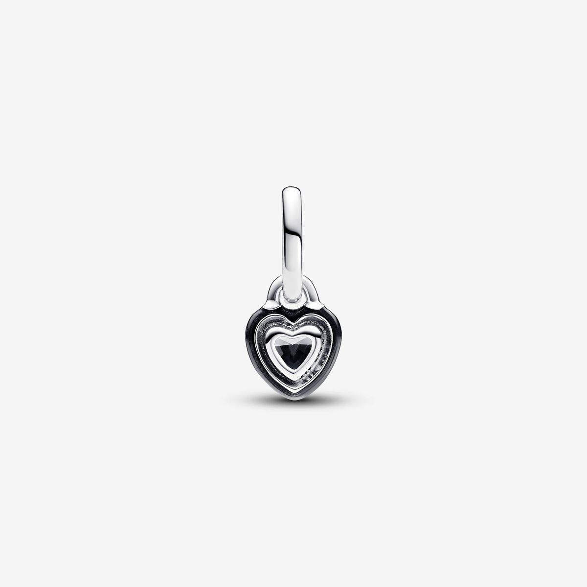 Pandora ME Black Chakra Heart Mini Dangle Charm