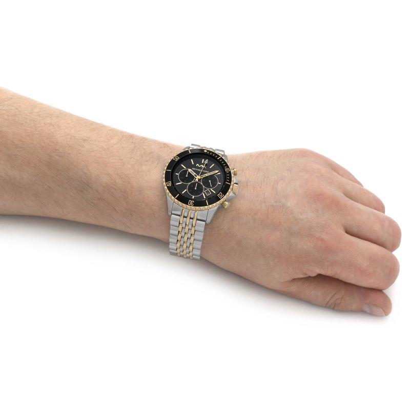 Michael Kors MK8872 Black Dial Two-Tone Men's Watch