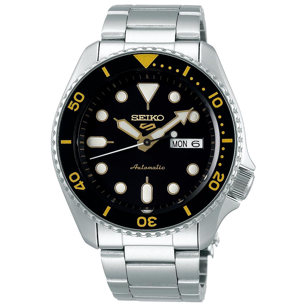 Seiko SRPD57K5 Automatic Black Dial Men's Watch