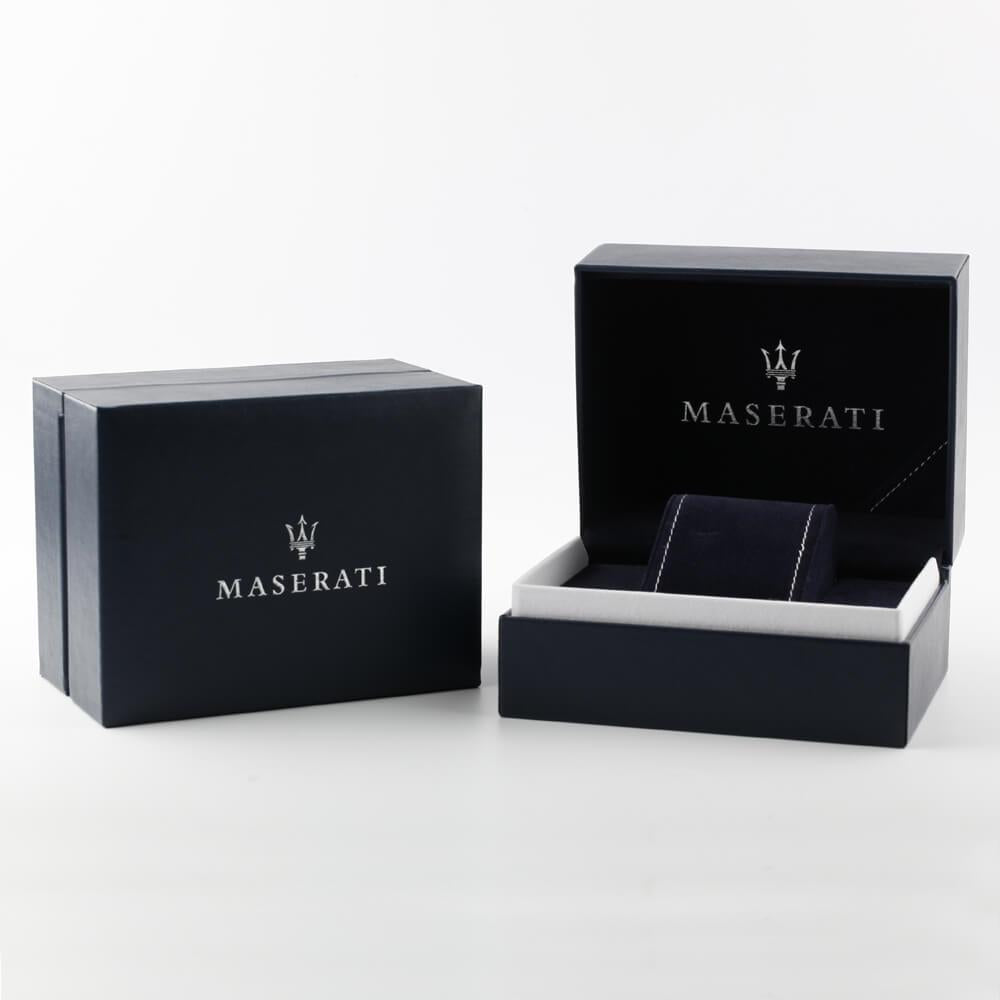 Maserati R8871612025 Traguardo Chronograph Black Dial Men's Watch