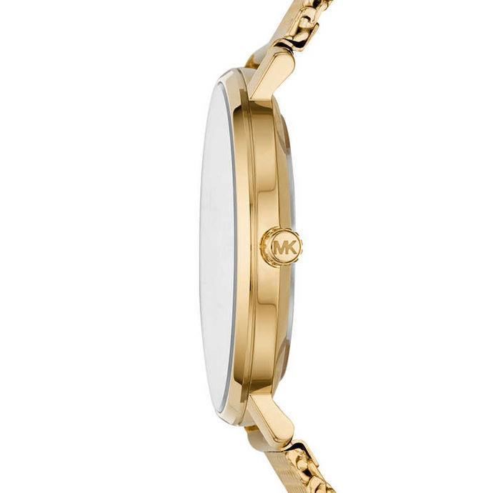 Michael Kors MK4339 Pyper Quartz Crystal Gold Dial Women's Watch - Watch Home™