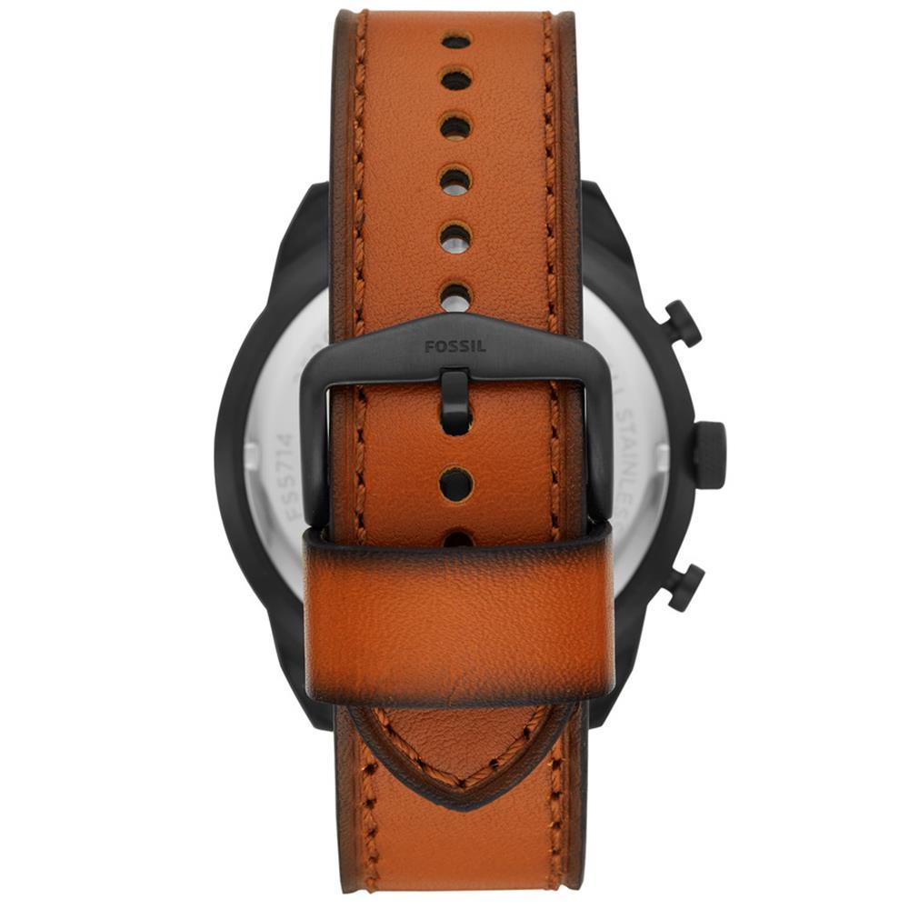 Fossil FS5714 Bronson Stainless Steel Quartz Dress Chronograph Men's Watch - Watch Home™