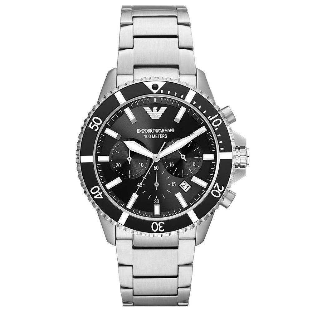Emporio Armani AR11360 Analog Black Dial Men's Watch - Watch Home™