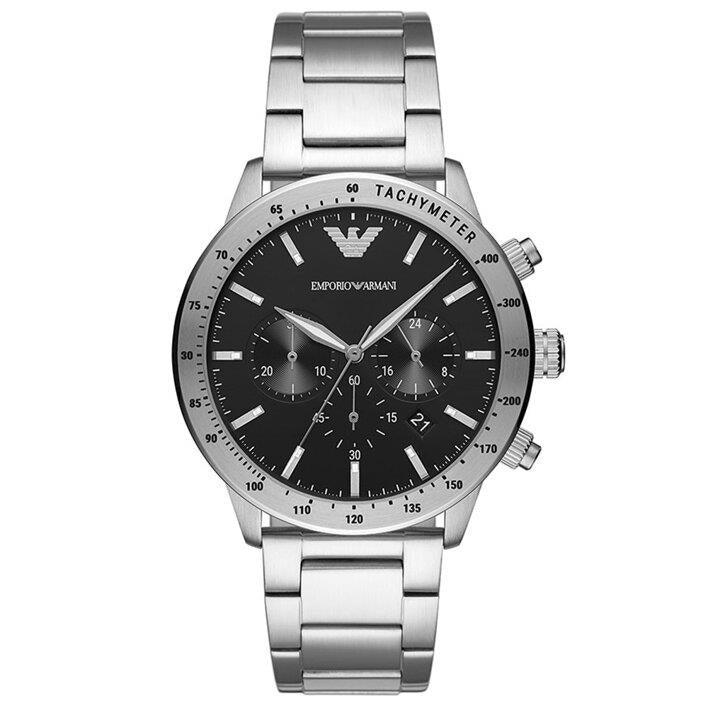 Emporio Armani AR11241 Chronograph Stainless Steel Men's Watch - Watch Home™