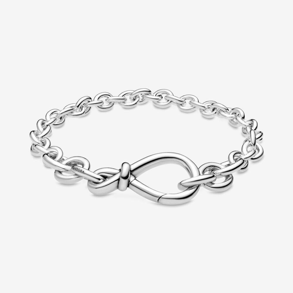 Pandora 598911C00-20 Chunky Infinity Knot Chain Bracelet - Watch Home™