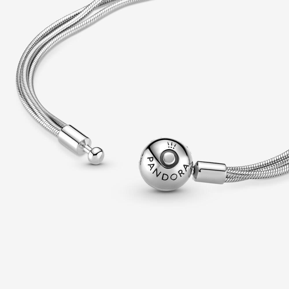 Pandora 599338C00-19 Moments Multi Snake Chain Bracelet - Watch Home™