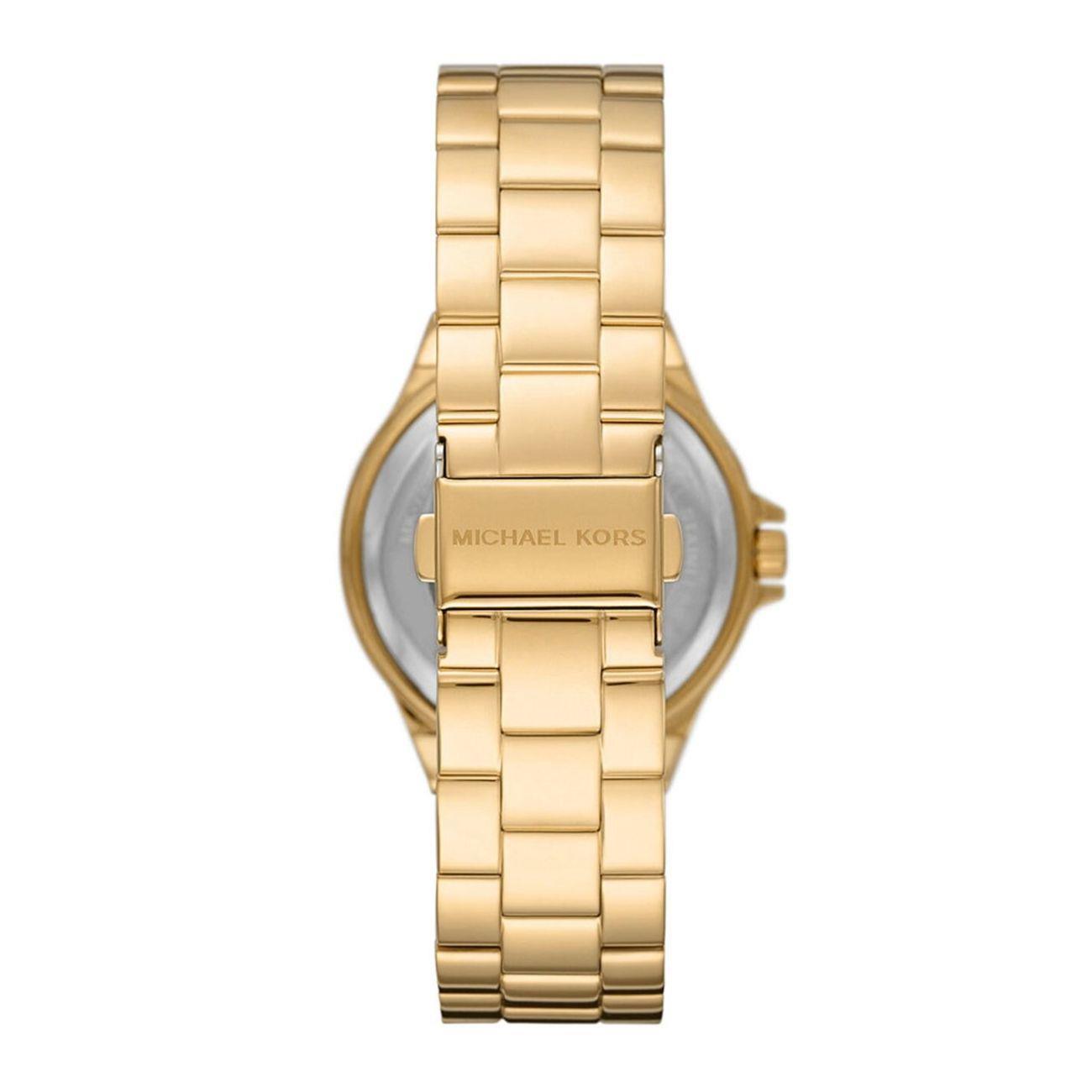 Michael Kors MK7229 Lennox Three-Hand Gold-Tone Stainless Steel Women's Watch - Watch Home™