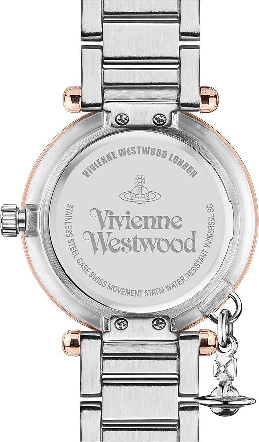 Vivienne Westwood Damen Orb Analog Quarz Armbanduhr VV006RSSL