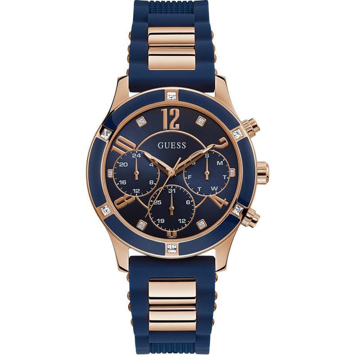 Guess W1234L4 Breeze Quartz Diamond Blue Dial Women's Watch - Watch Home™