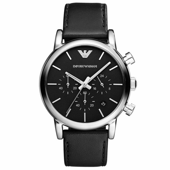 Emporio Armani AR1733 Classic Black Stainless Steel Men's Watch