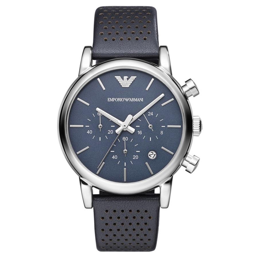 Emporio Armani AR1736 Classic Chronograph Navy Dial Men's Watch