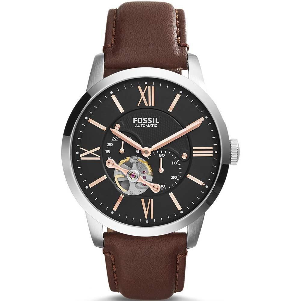 Fossil ME3061 Mechanical Black Dial Men's Watch