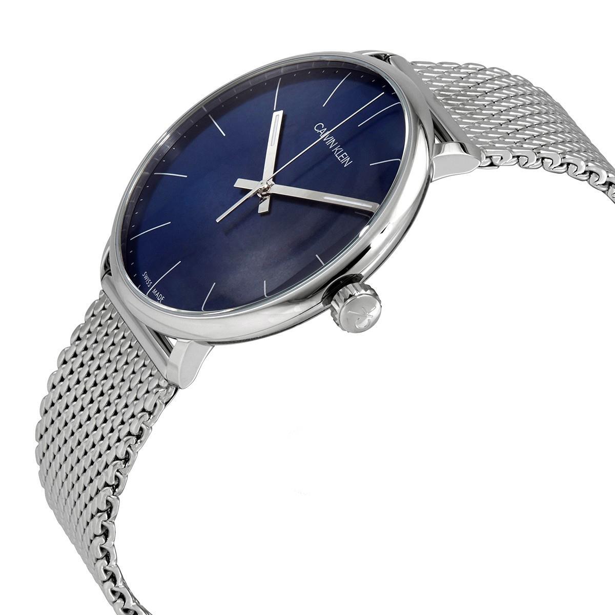 Calvin Klein K8M2112N High Noon Quartz Blue Dial Men's Watch - Watch Home™