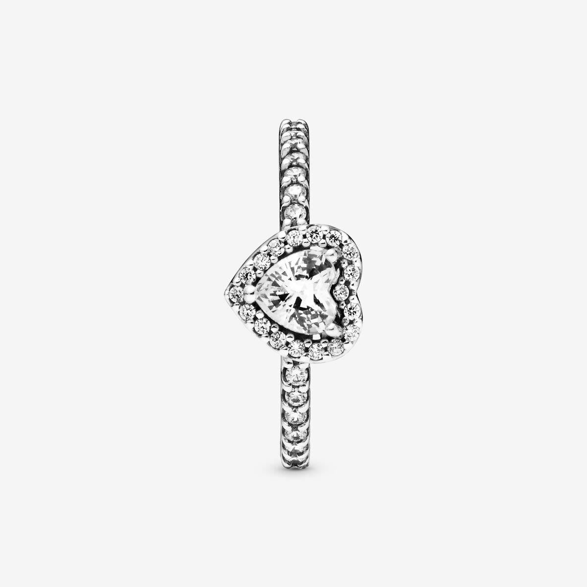 Erhabenes Herz Ring