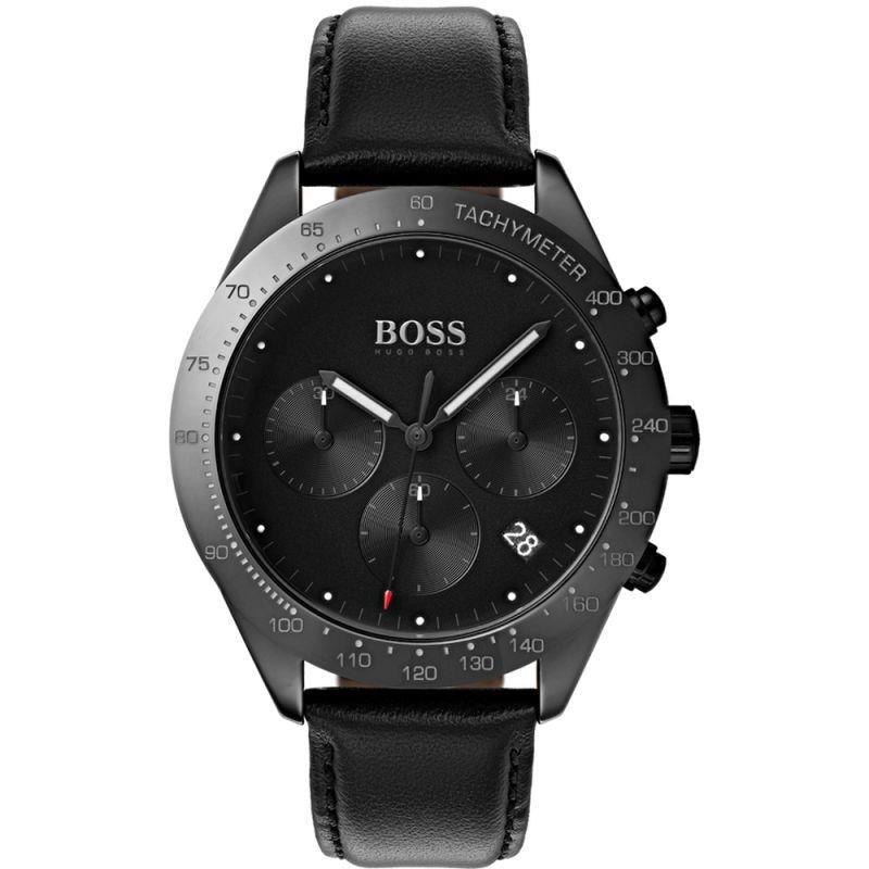 Hugo Boss 1513590 Talent Black 42mm Ceramic Men's Watch - Watch Home™