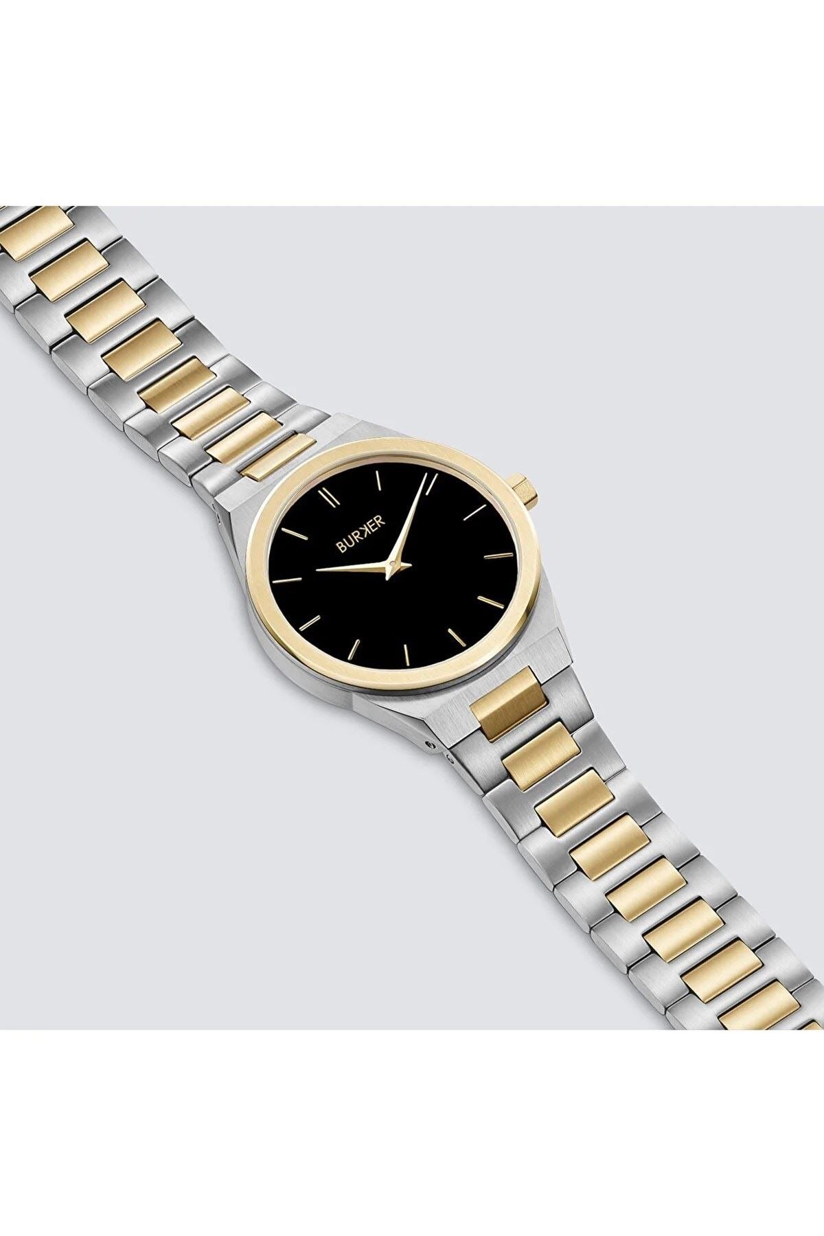 Burker  Emma Black Gold Silver Women's Watch