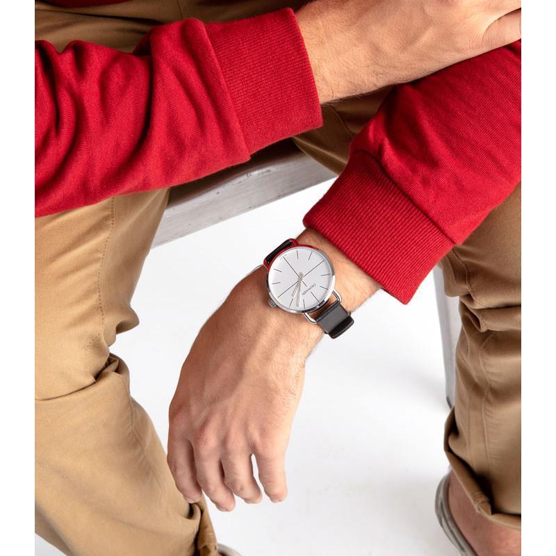 Calvin Klein K7B211CY Even Quartz Silver Dial Men's Watch - Watch Home™