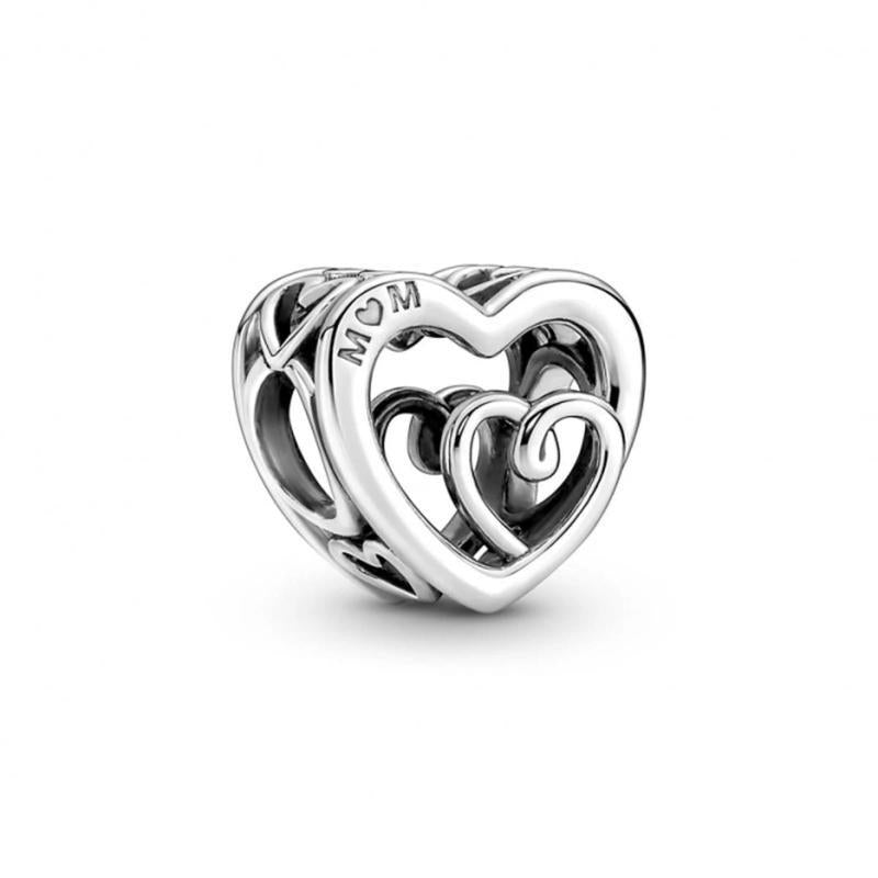 Pandora 790800C00 Entwined hearts sterling silver charm