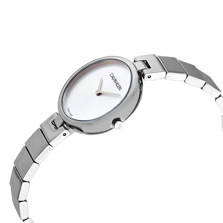 Calvin Klein K8G23146 Authentic Quartz Silver Dial Women's Watch - Watch Home™