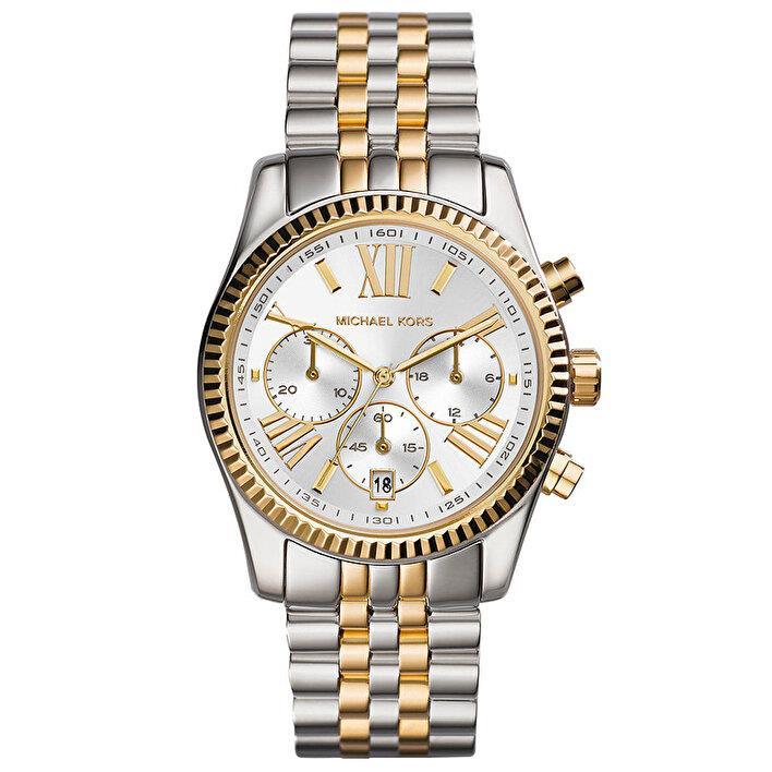 Michael Kors MK5955 Lexington Chronograph Stainless Steel Women's Watch - Watch Home™