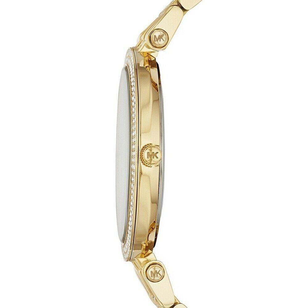 Michael Kors MK3219 Darci Mother of Pearl Dial Gold Steel Women's Watch - Watch Home™