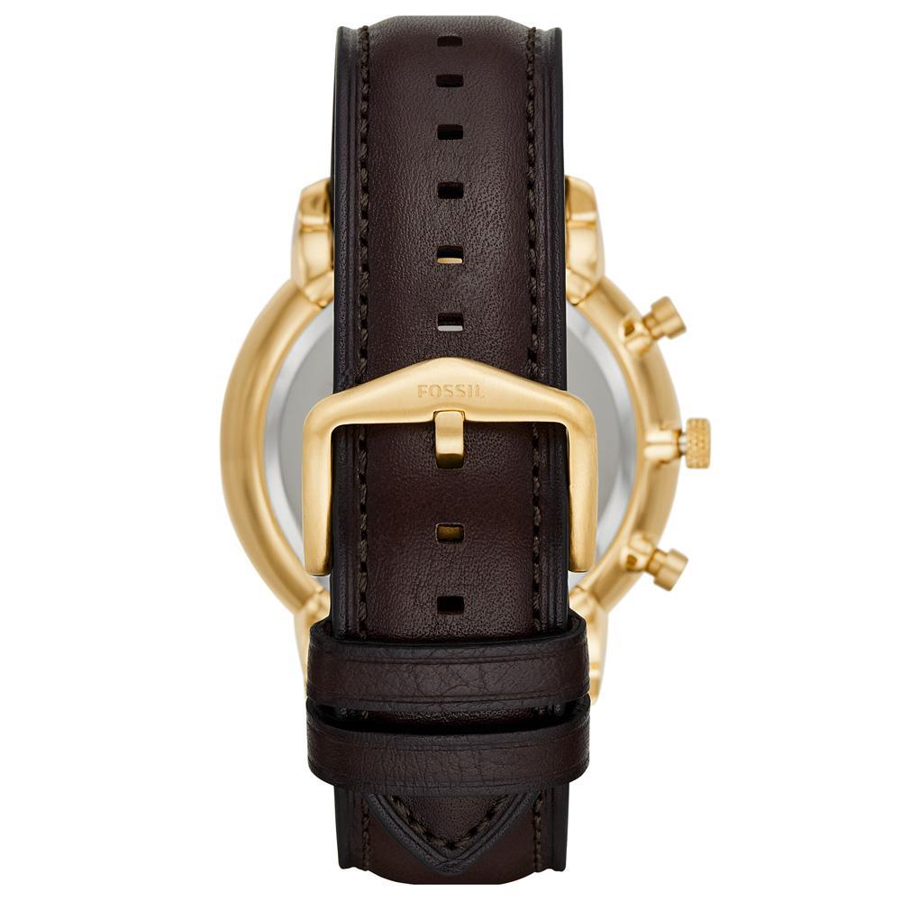 Fossil FS5763 Neutra Chronograph Brown Leather Men's Watch - Watch Home™