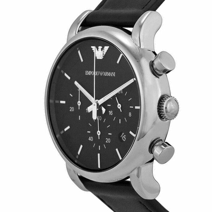 Emporio Armani AR1733 Classic Black Stainless Steel Men's Watch