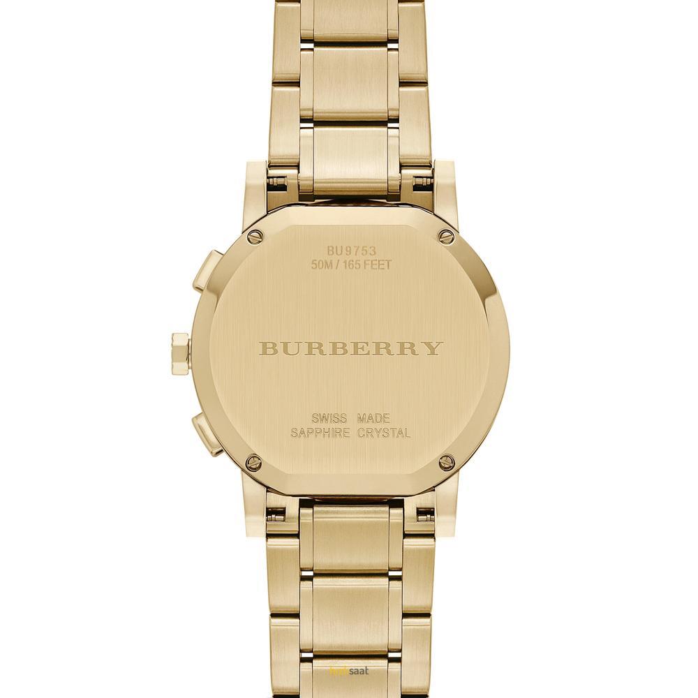 Burberry BU9753 the City Gold Tone Steel Women's Watch