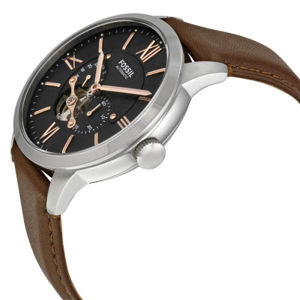Fossil ME3061 Mechanical Black Dial Men's Watch