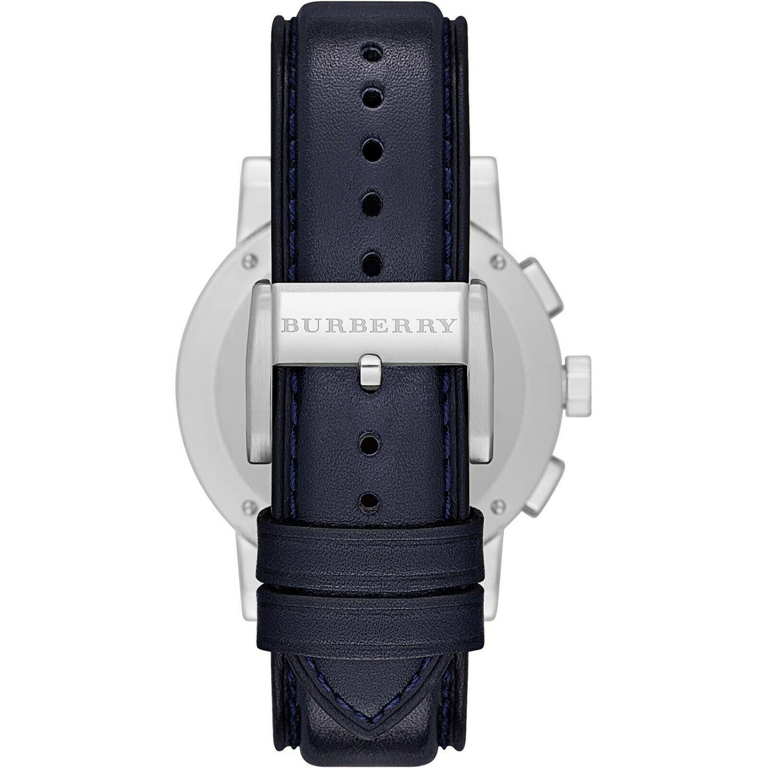 Burberry The City BU9383 Blue Dial and Bezel Stainless Steel Men's Watch - Watch Home™
