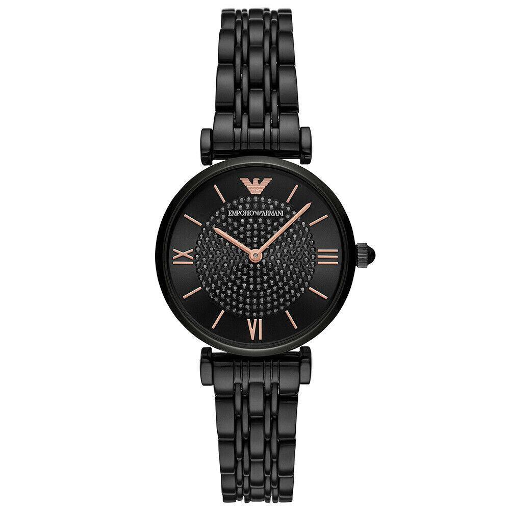 Emporio Armani Analog Black Dial Women's Watch-AR11245 - Watch Home™