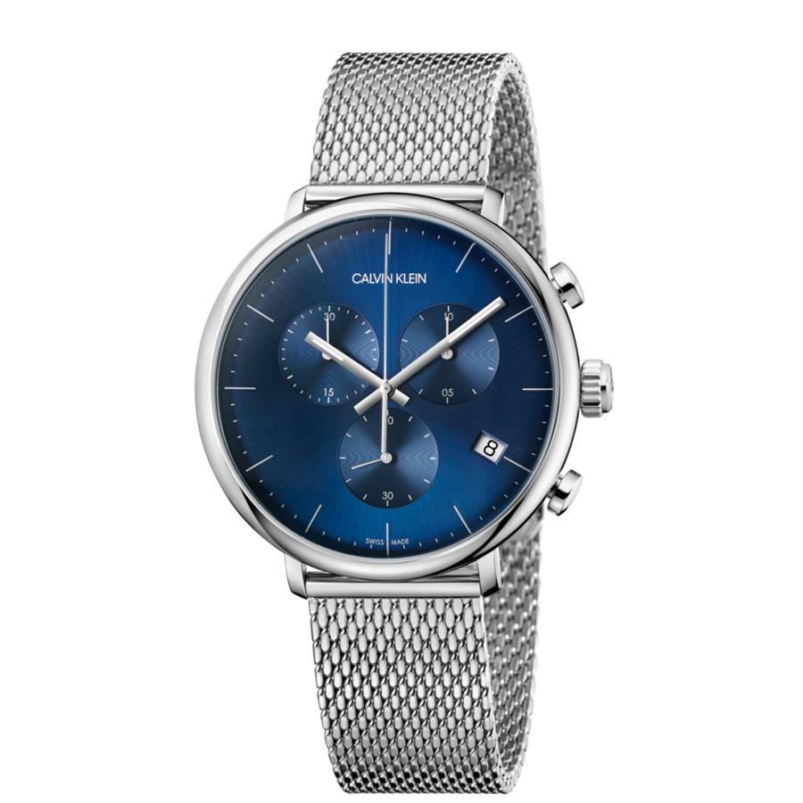 Calvin Klein K8M2712N High Noon Chronograph Quartz Blue Dial Men's Watch - Watch Home™