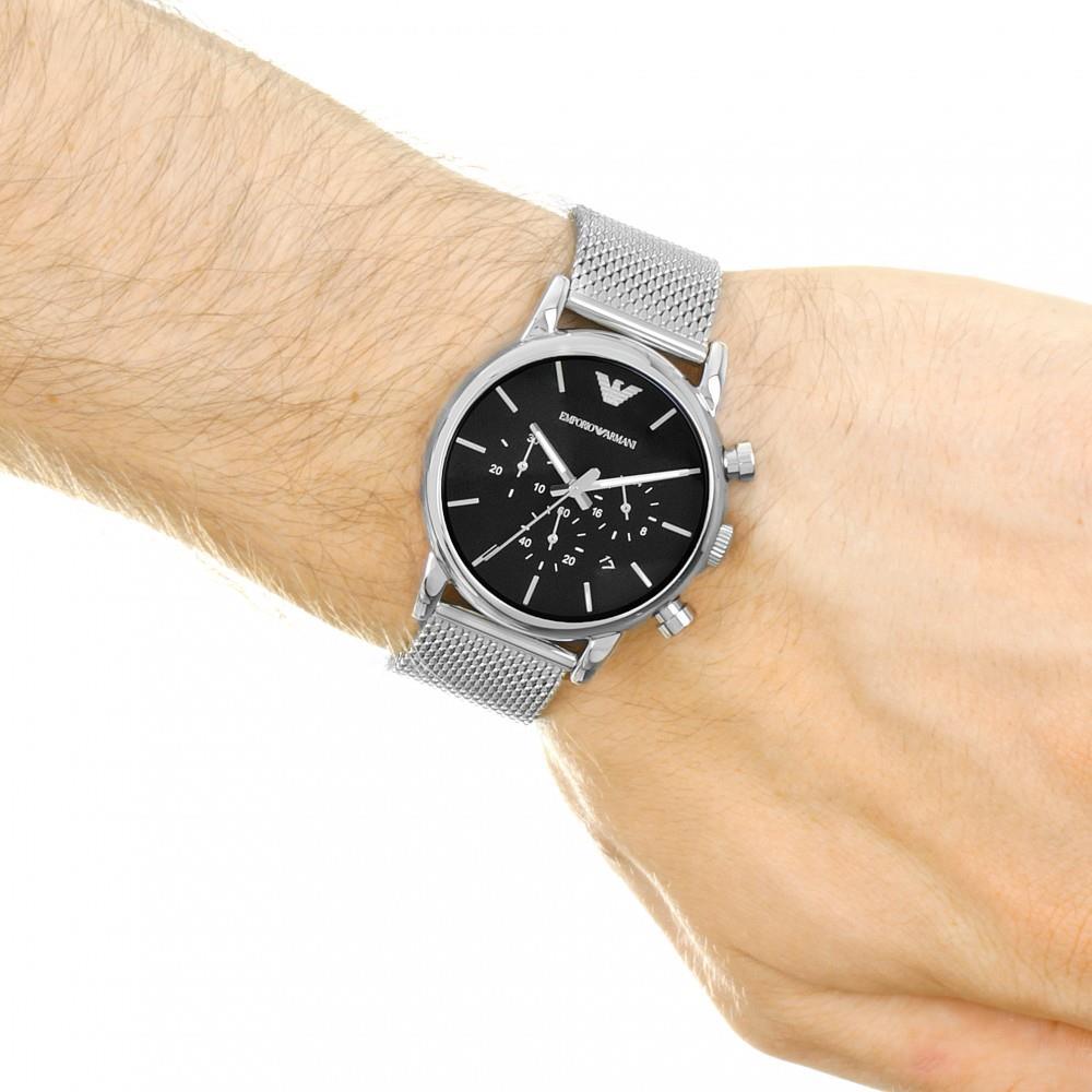 Emporio Armani AR1811 Black Dial Men's Watch - Watch Home™