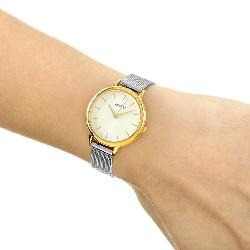 Lorus RG250NX9 Grey Mesh Strap Women's Watch - Watch Home™