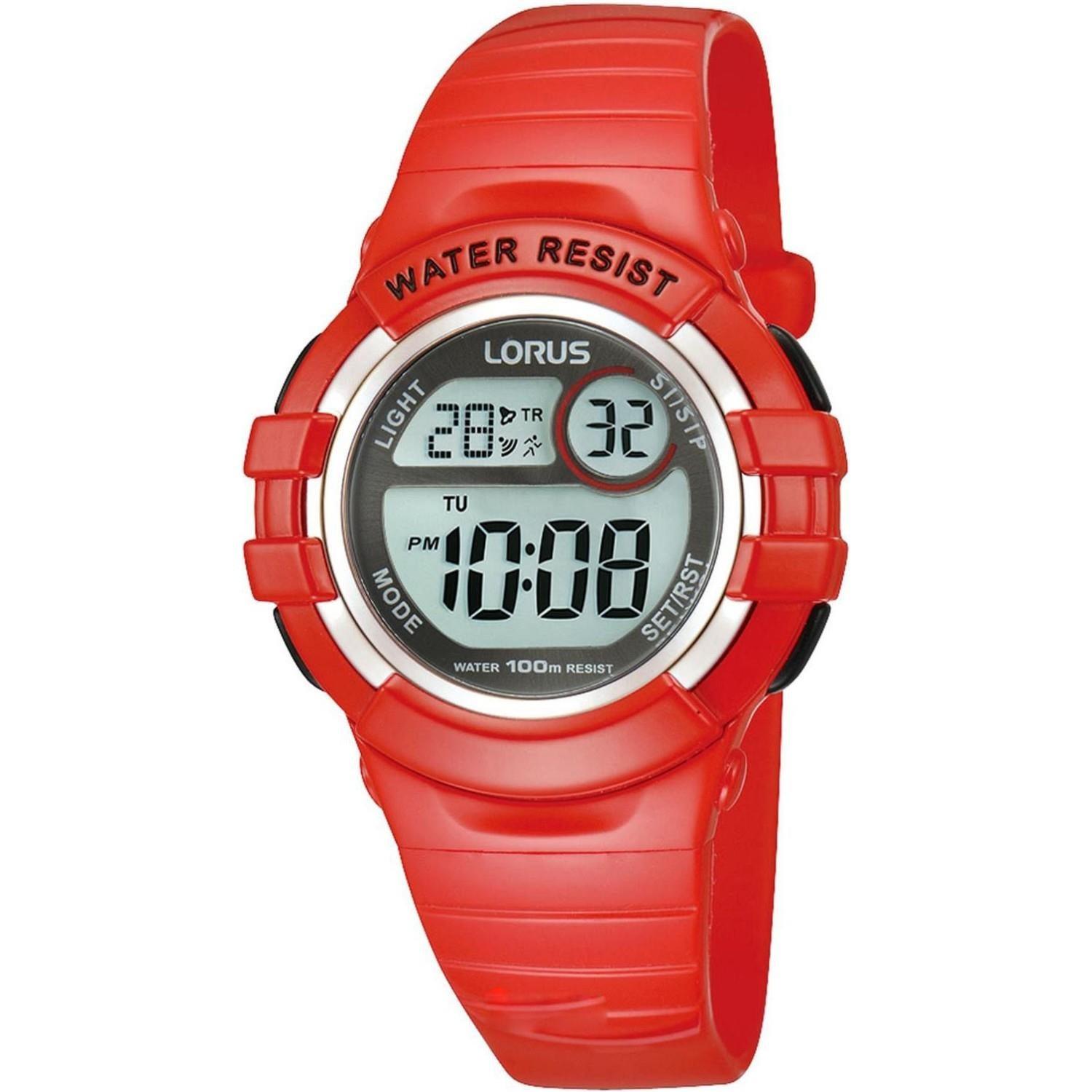Lorus R2399HX9 Red Silicone Strap Child Watch - Watch Home™