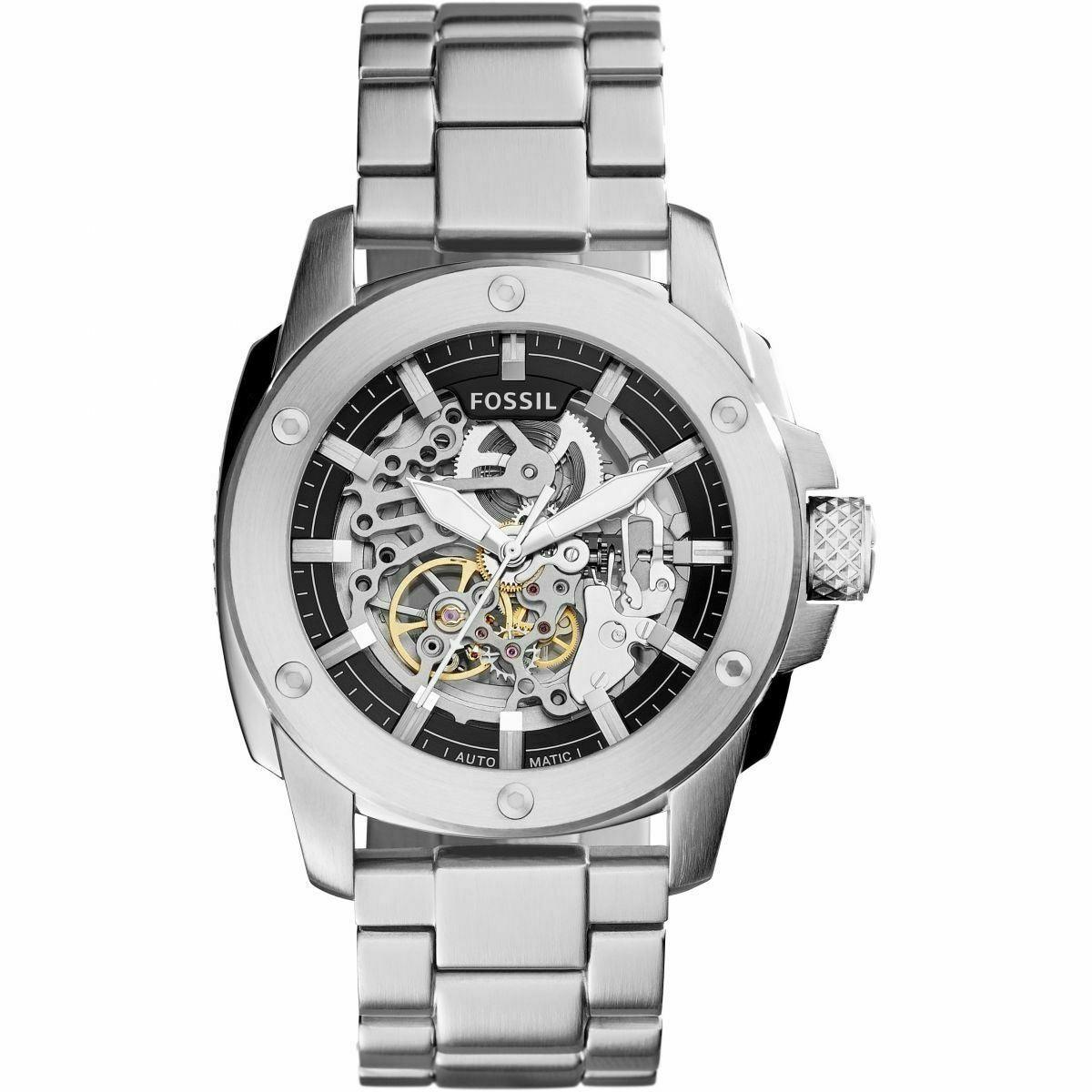 ME3081 ' S MODERN MACHINE AUTOMATIC STEEL WATCH