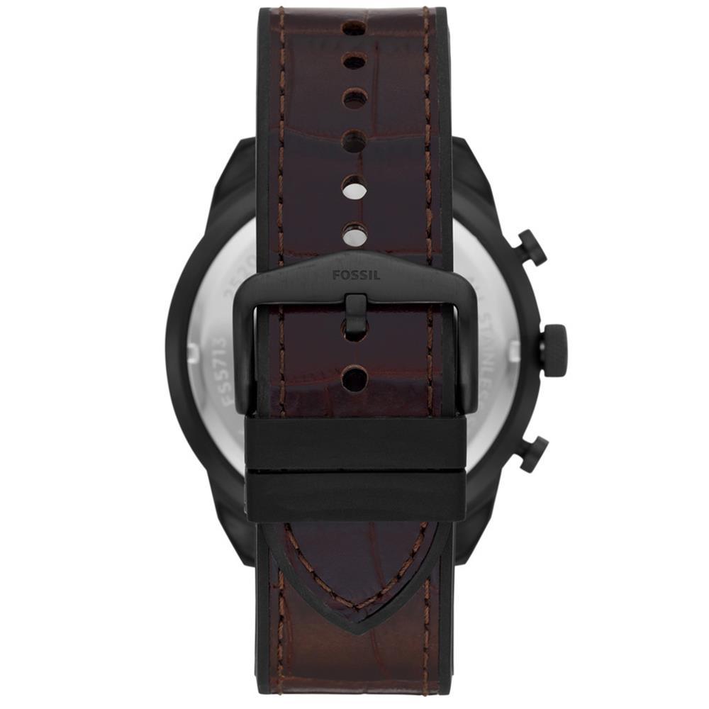 Fossil FS5713 Bronson Stainless Steel Quartz Dress Chronograph Men's Watch - Watch Home™