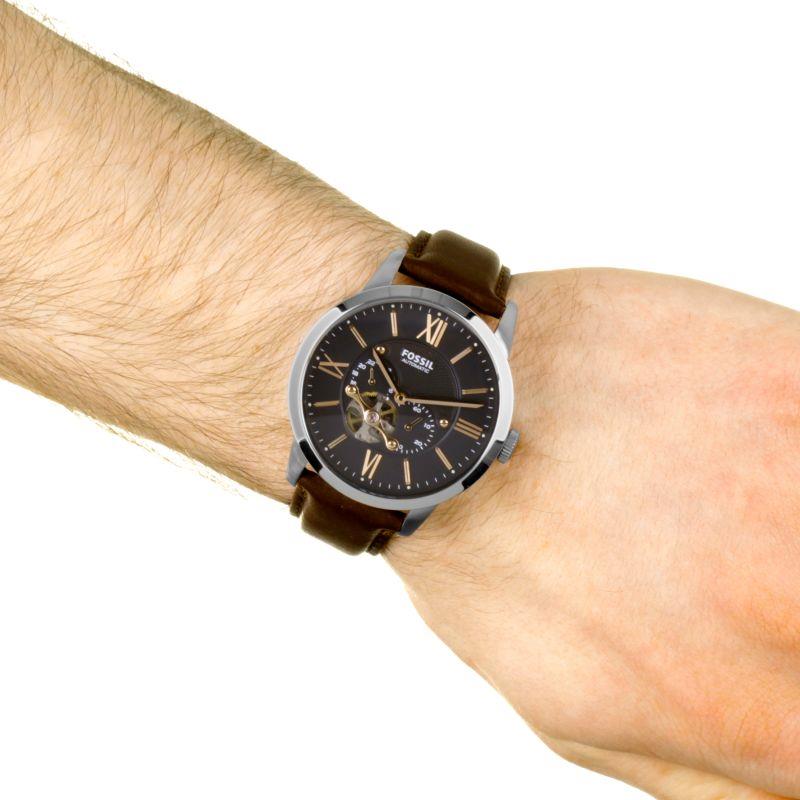 Fossil ME3061 Mechanical Black Dial Men's Watch