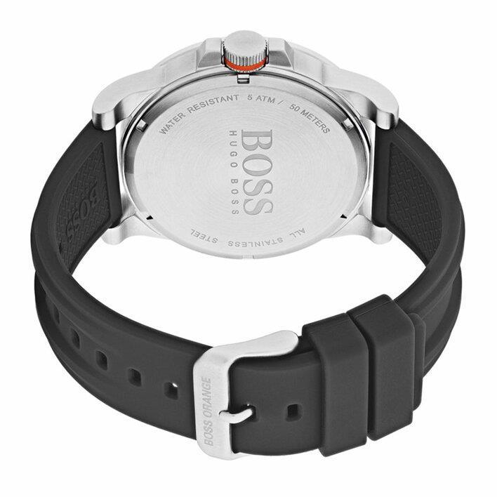 Hugo Boss 1550007 Quartz Stainless Steel and Silicone Casual Men's Watch - Watch Home™