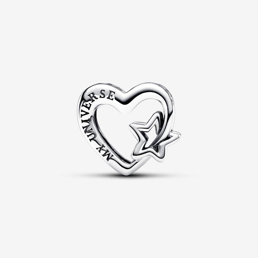 Pandora Heart sterling silver charm