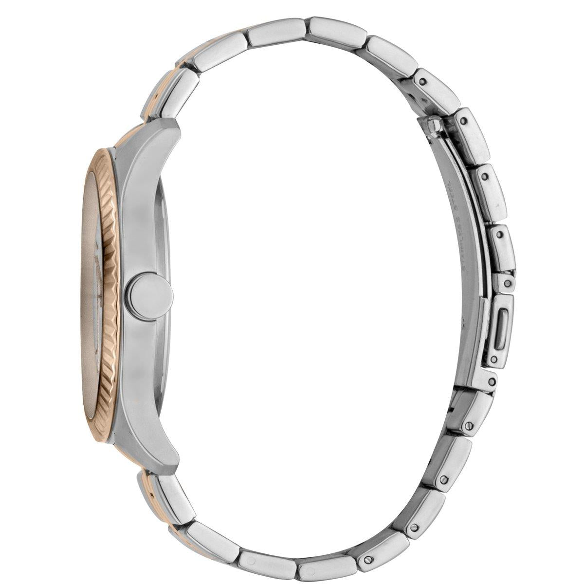 Esprit ES1L202M0115 Rose Gold-Grey Strap Women's Watch