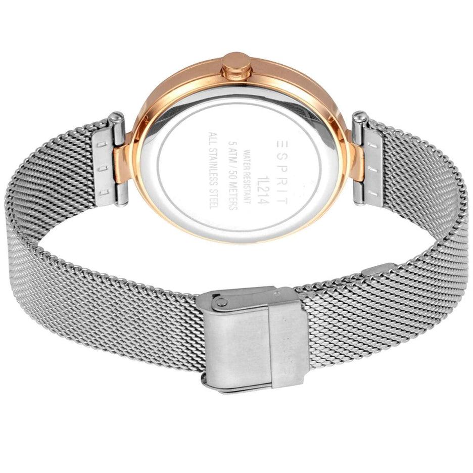 Esprit ES1L214M0095 Grey Mesh Strap Women's Watch - Watch Home™