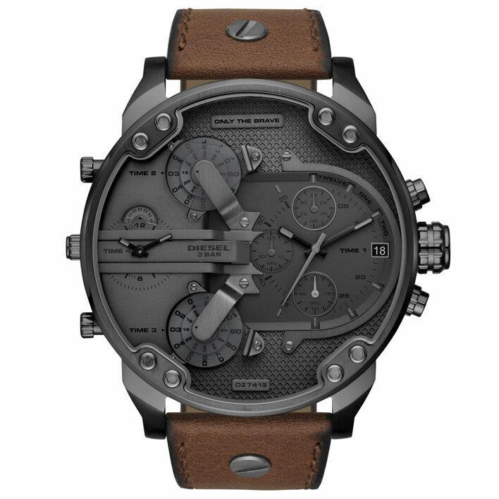 DZ7413 Mr. Daddy 2.0 Chronograph Leather ' s Watch