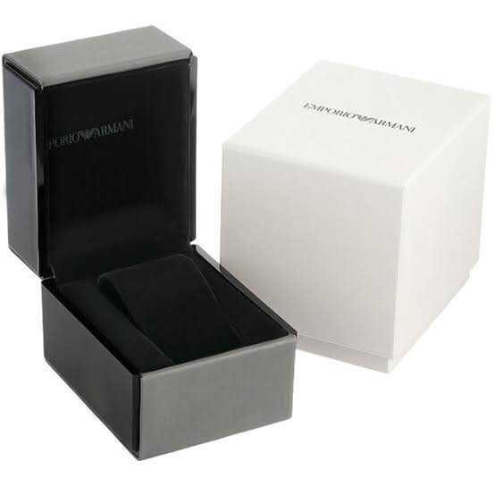 Emporio Armani AR11113 Two-Hand Two-Tone Stainless Steel Women's Watch - Watch Home™